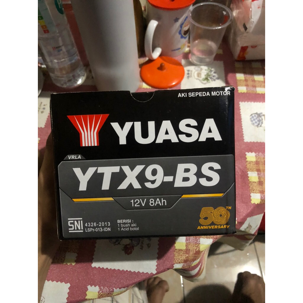 Aki accu YUASA YTX9-BS