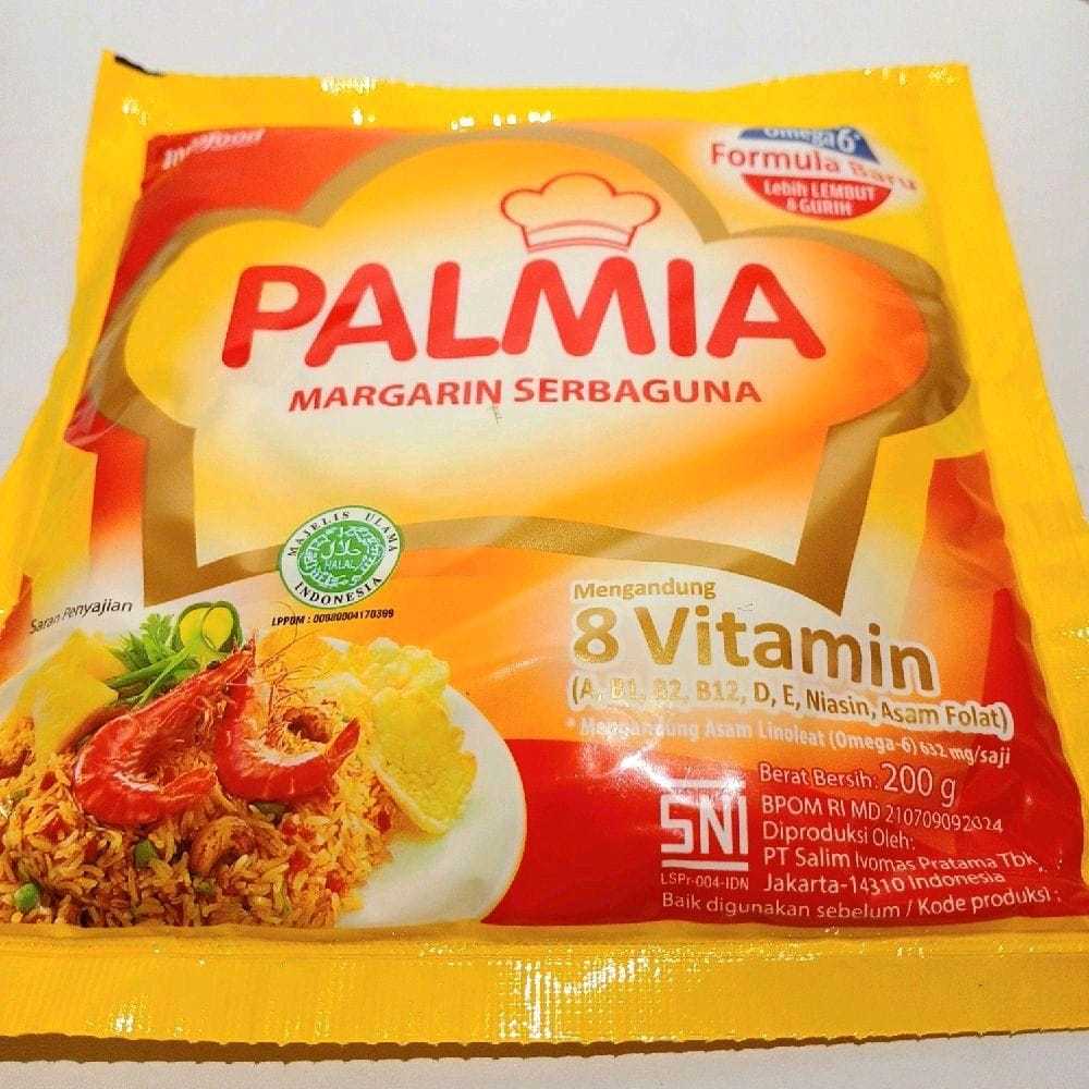 Palmia Margarin Serbaguna 200 gr / Palmia Margarin Serbaguna