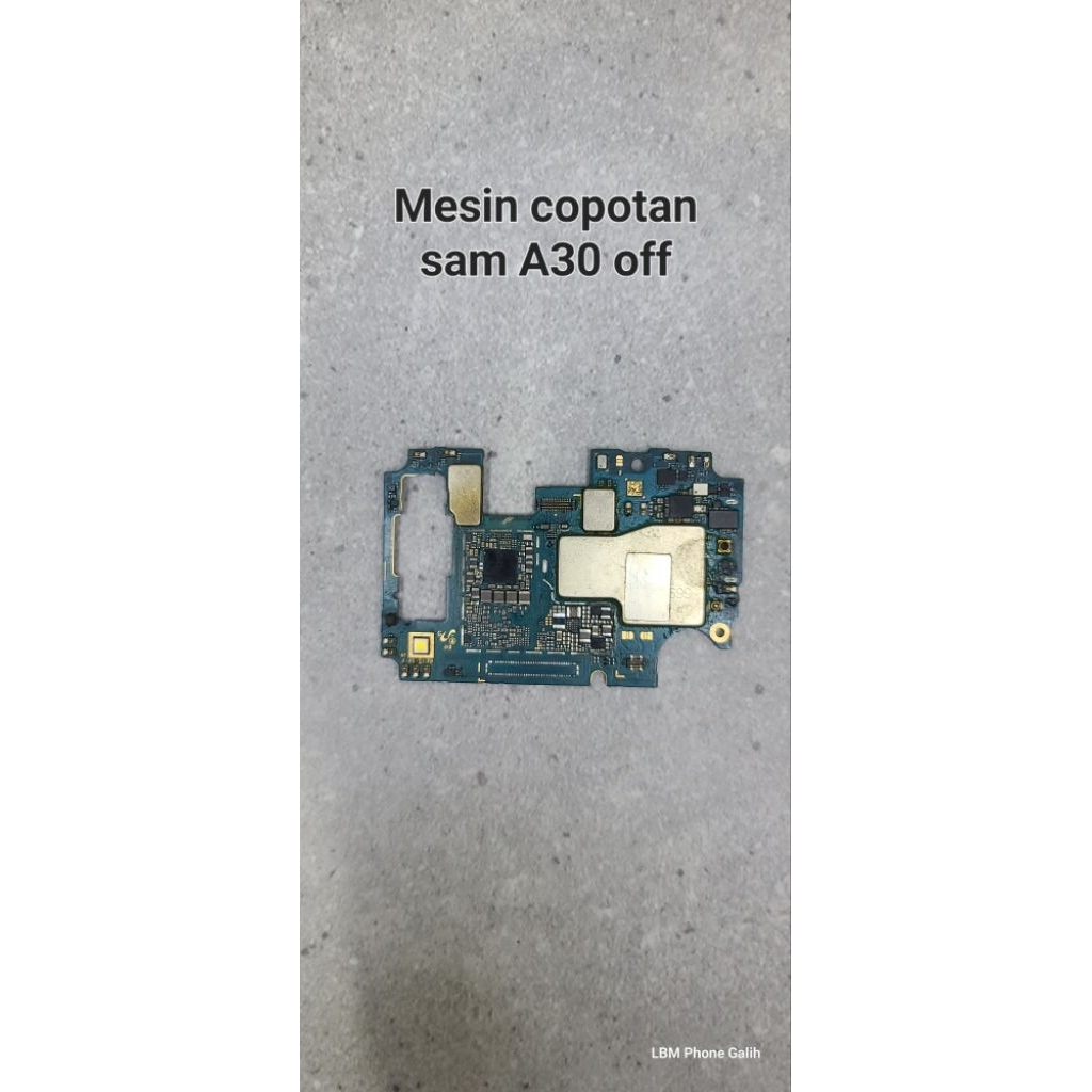 Mesin samsung A30s Matot