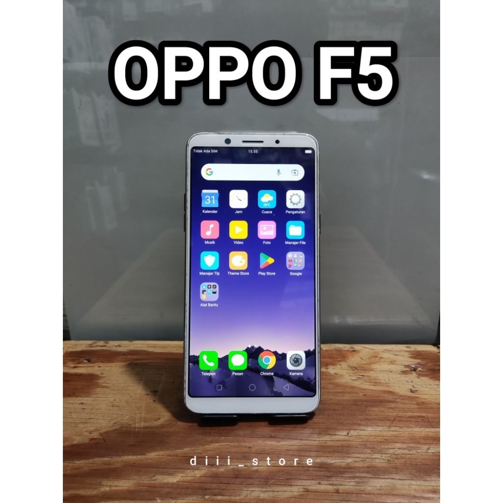 OPPO F5 4/32 GB DUAL SIM 4G LTE SECOND NORMAL SIAP PAKAI