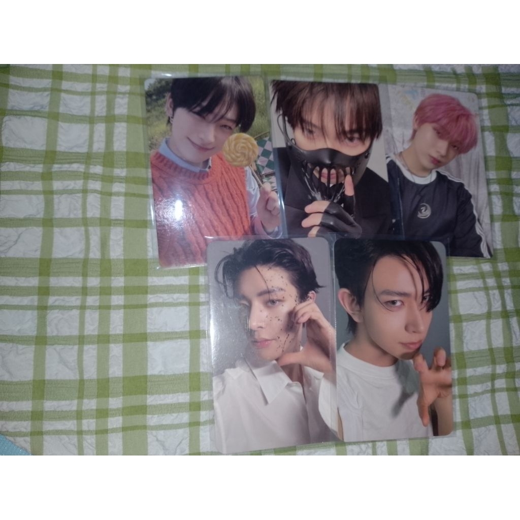 (READY & MOHON PERHATIKAN DESKRIPSI) PHOTOCARD OFFICIAL ENHYPEN PC HEESEUNG MINE, JAKE MINE, SUNOO W