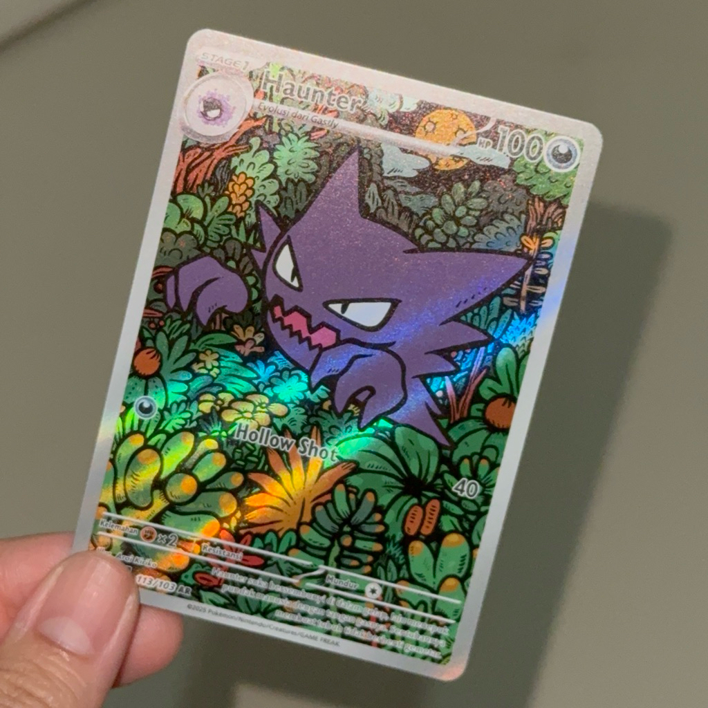 Haunter MA2 113/103 AR ID | KARTU POKEMON | KOBARAN BIRU