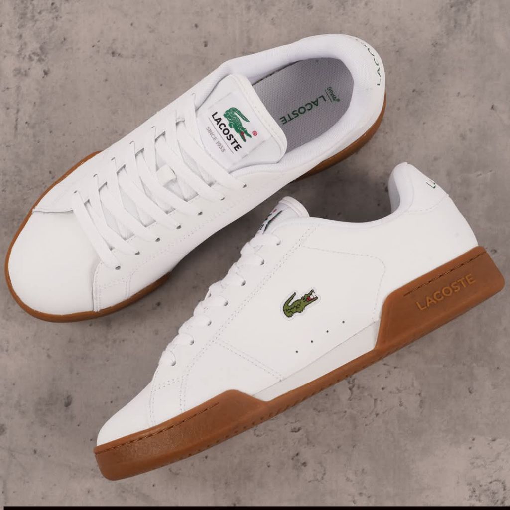Lacoste Carnaby White Gum Sole