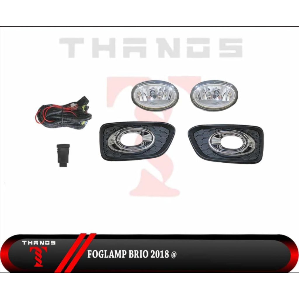 Foglamp Brio 2016 2017 2018 2019 2020 2021 Lampu Kabut Brio Komplit