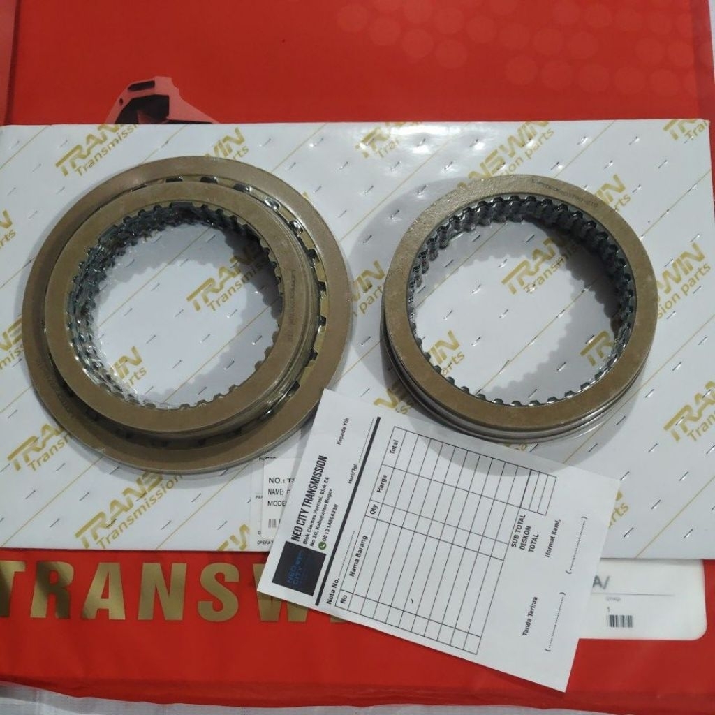 Kampas Kopling SET FORTUNER INNOVA DIESEL HILUX PRADO MESIN AISIN A343