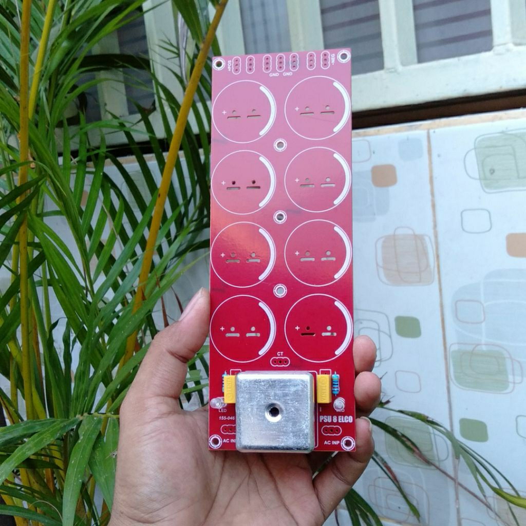 pcb psu 8 elco class ab/d dioda kiprok 50A