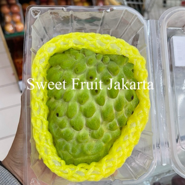 Promo Srikaya Taiwan Jumbo 700gr / Buah Srikaya Import Jumbo Fresh