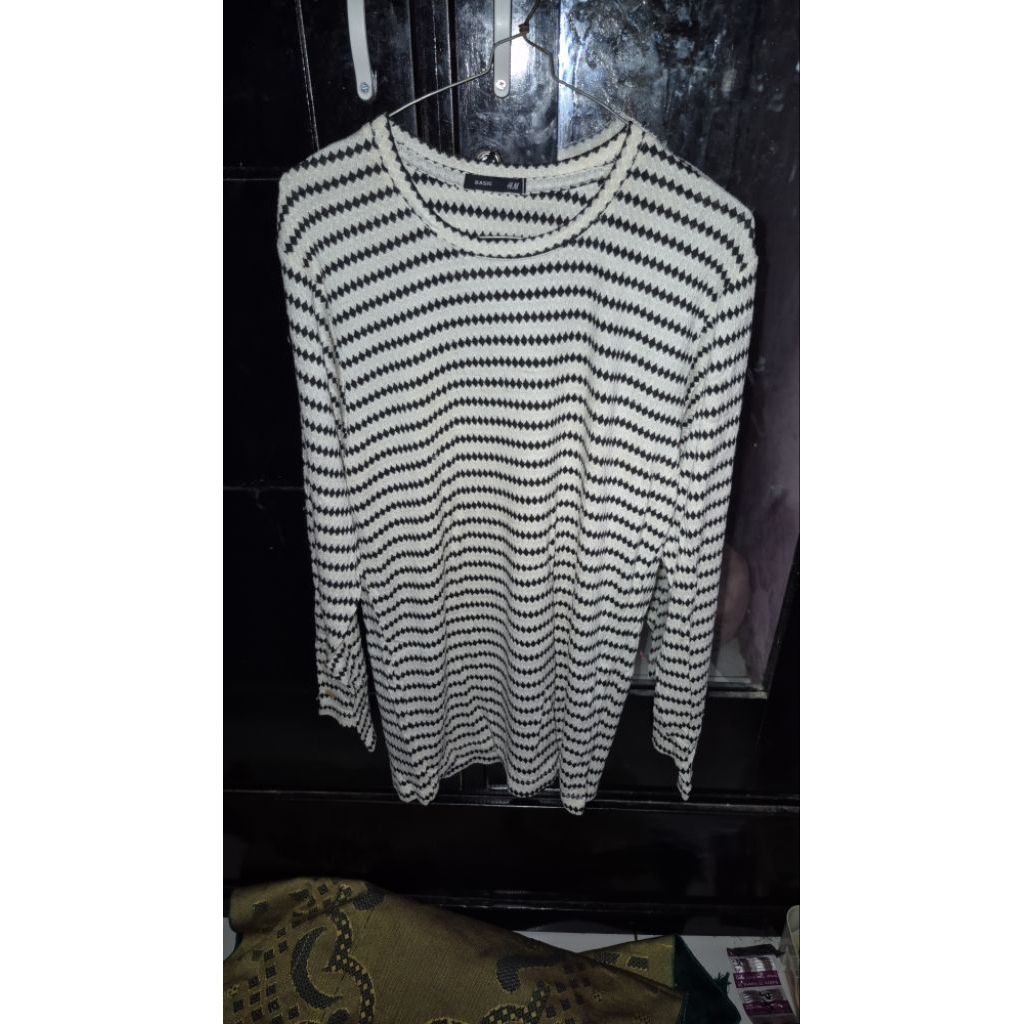 kaos panjang knit