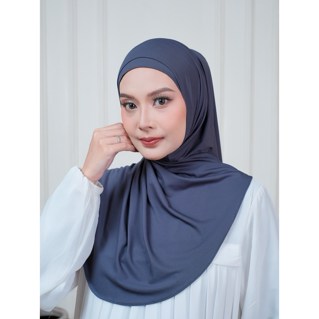 JISO HIJAB JERSEY INSTAN FLOWY
