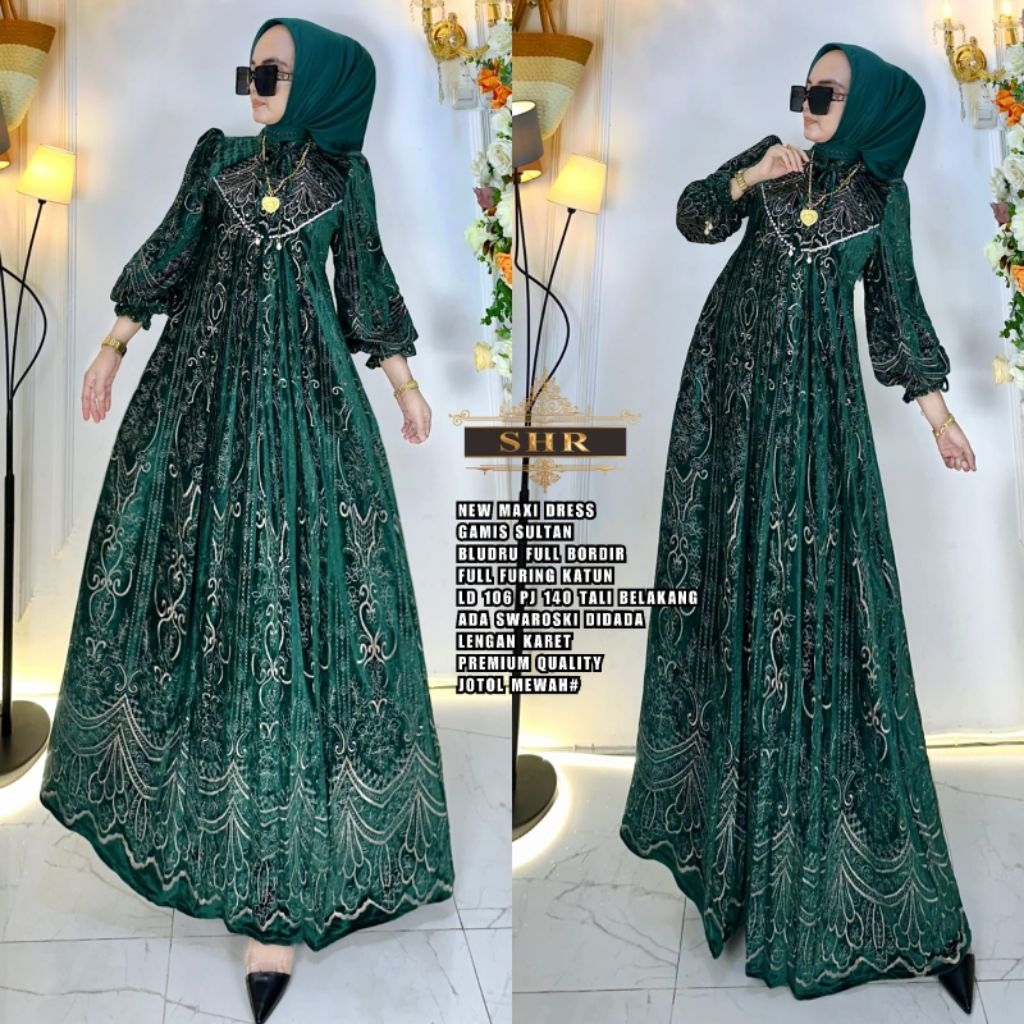 SHR MAXI DRESS GAMIS SULTAN BLUDRU