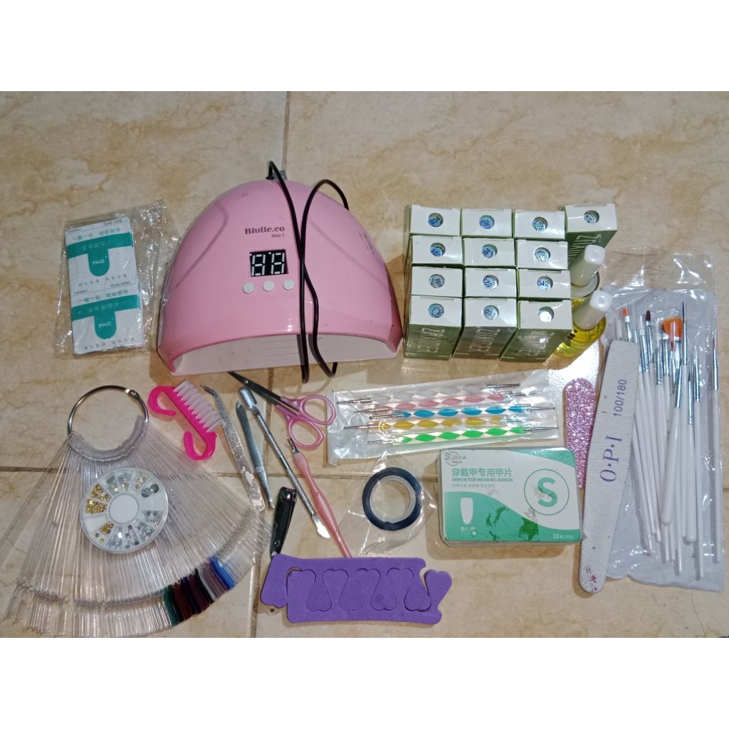 PAKET LENGKAP NAIL ART