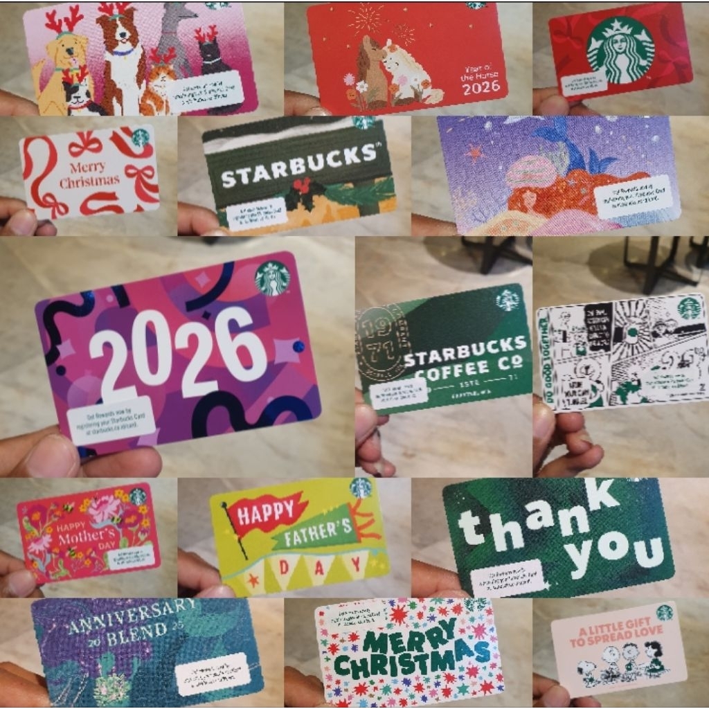 Starbucks Card Limited Edition 2026 Series