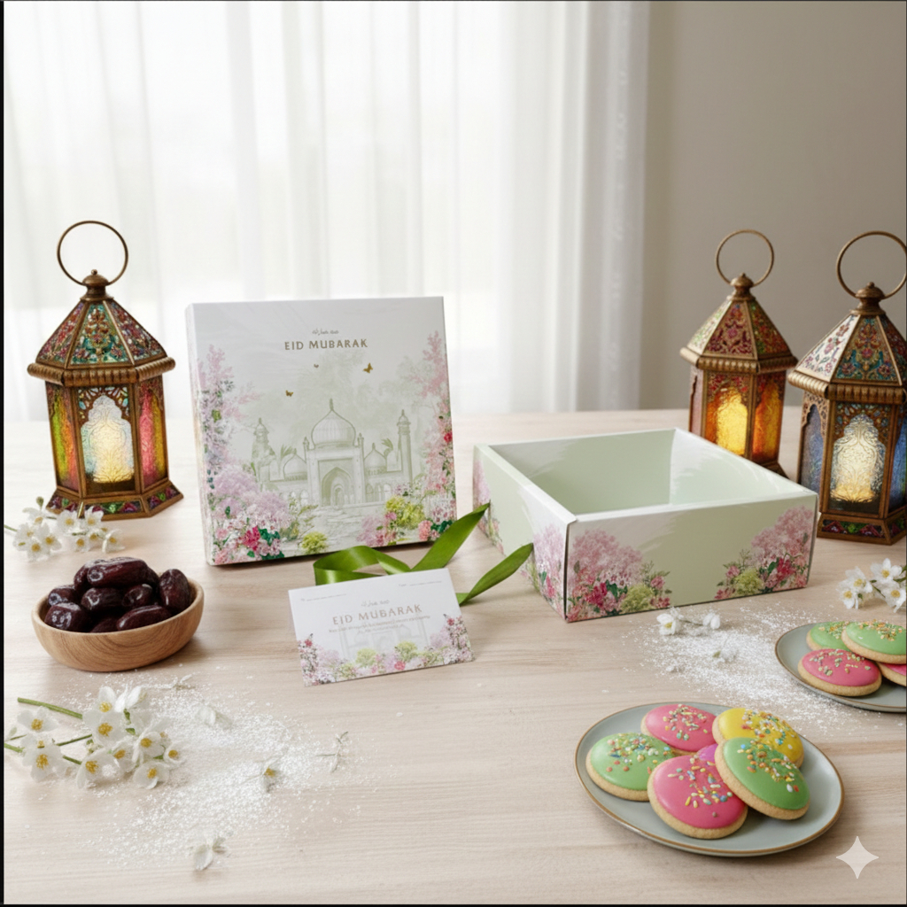 CAKE BOX NAJWA 20X20 CM [EID]