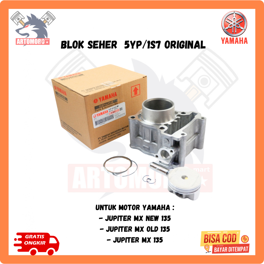 Ori Blok Seher jupiter mx 135 new - blok jupiter mx old  5YP/1S7 - 5OC Original