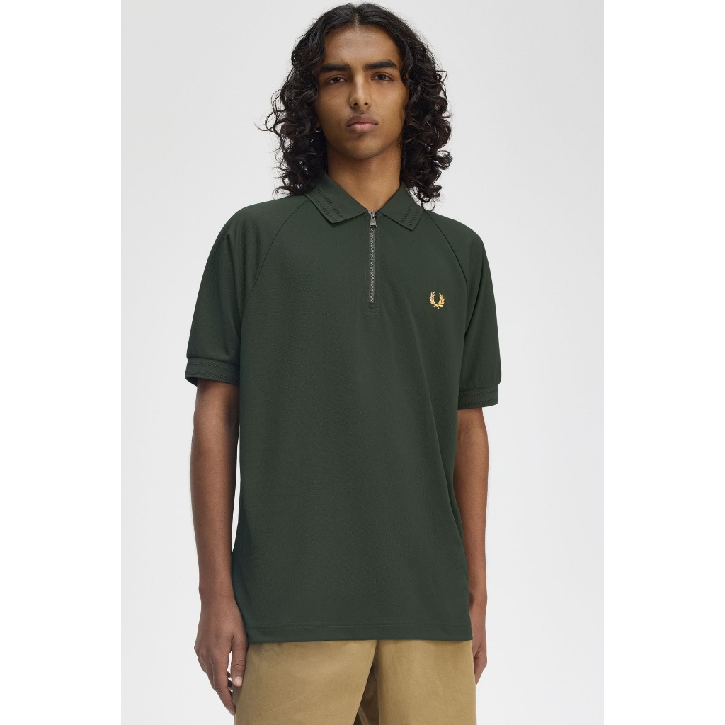 FP Fred Perry Polo Shirt KaosCotton Cowo Pria Original