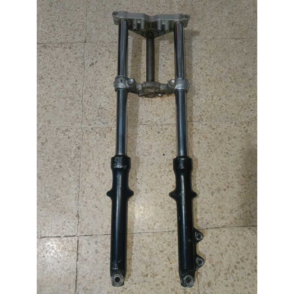 Shock ShockBreaker Depan Suzuki Thunder 125 ( rembes / ganti seal ) Ori Copotan