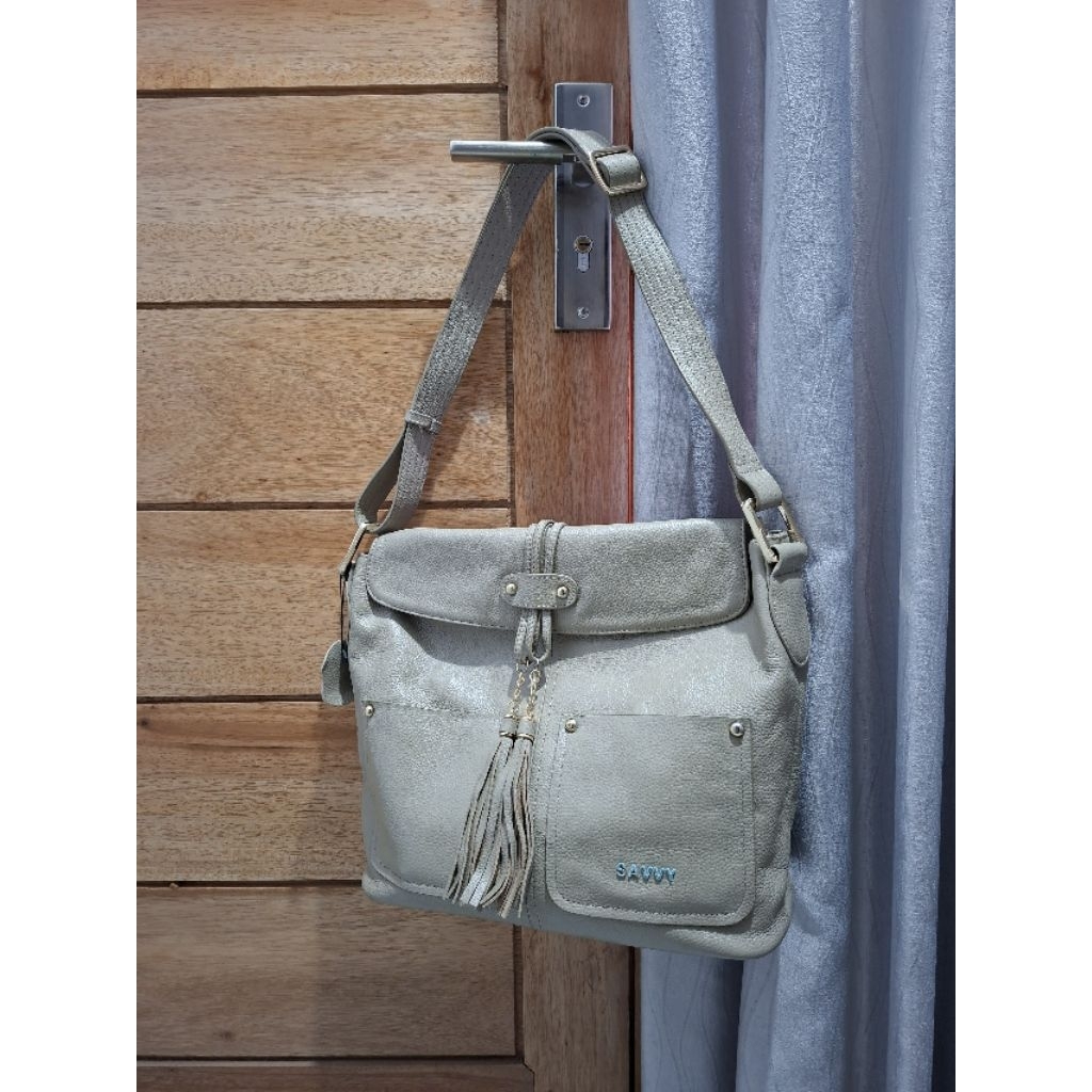 PRELOVED SAVVY TAS KULIT ORIGINAL