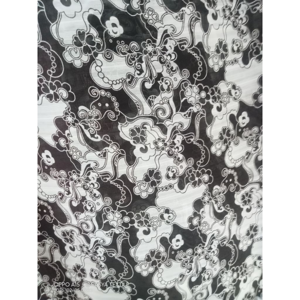kain sifon premium bahan kain sifon motif bahan kain sifon kembang- bahan- kain sifon- motif-meteran