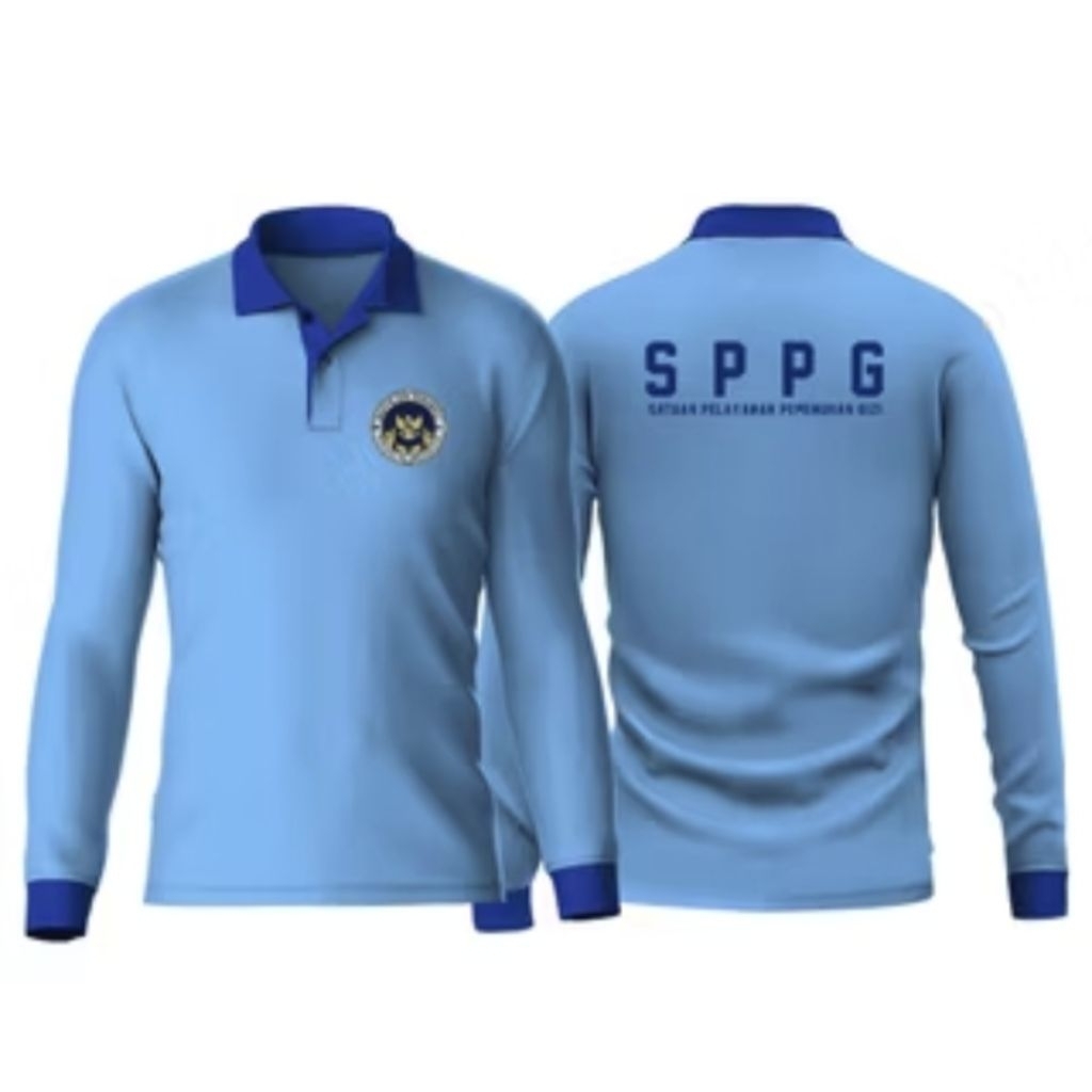 KAOS SPPG BORDIR. KAOS BGN BORDIR
