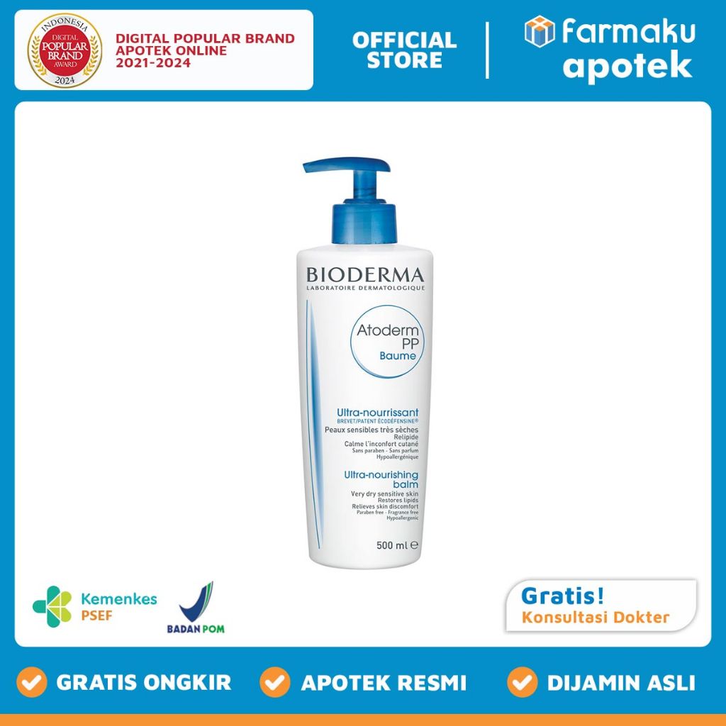 Bioderma Atoderm Ultra Emolient Balm PP Baume 500 ml - HBK