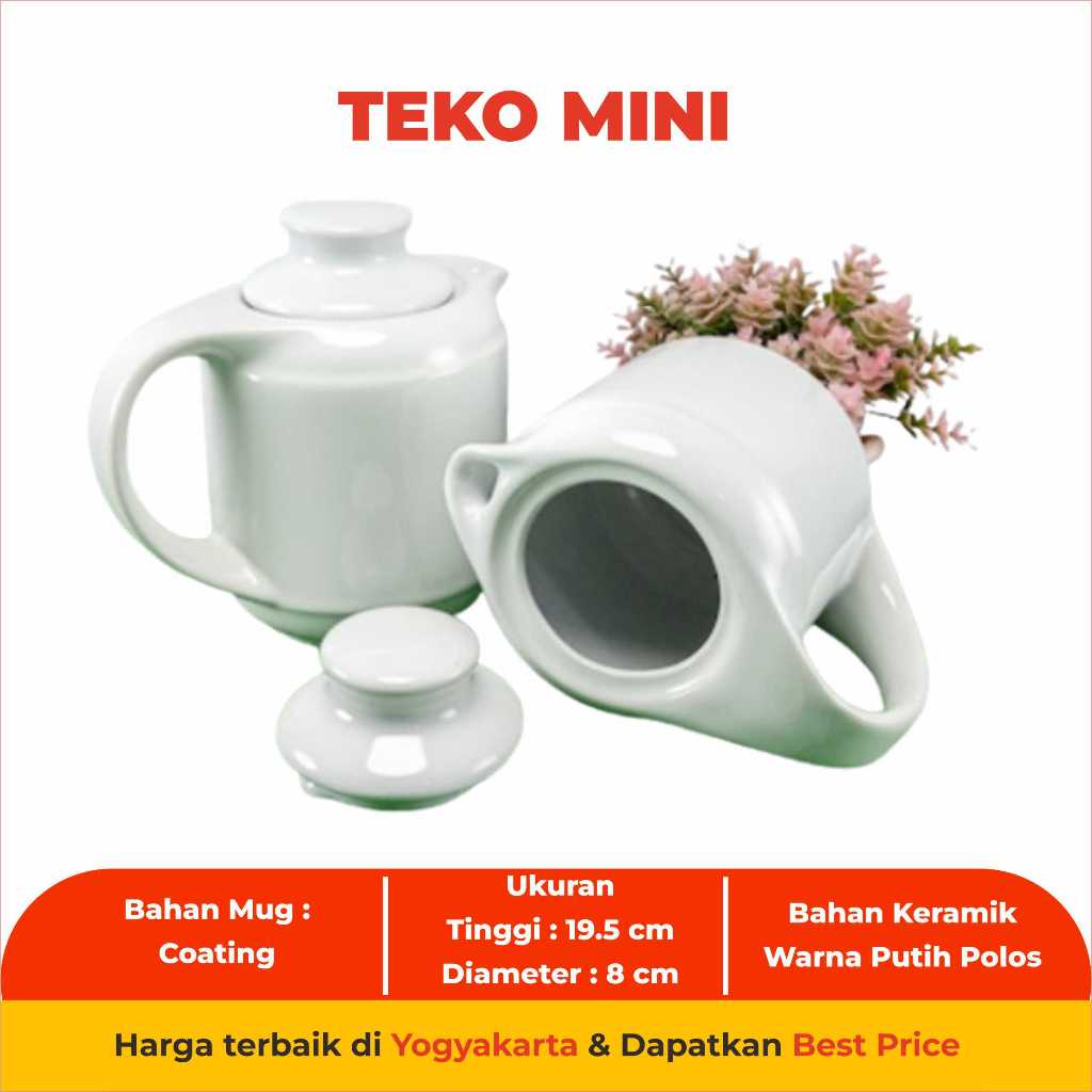 Mug Teko Mini Keramik | Model Teko Kecil