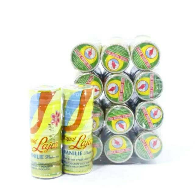 VANILI CAP KAPAL LAYAR 1 PCS | BUBUK | CEPUK | ECER - Vanili Powder Bulat Cap Kapal Layar