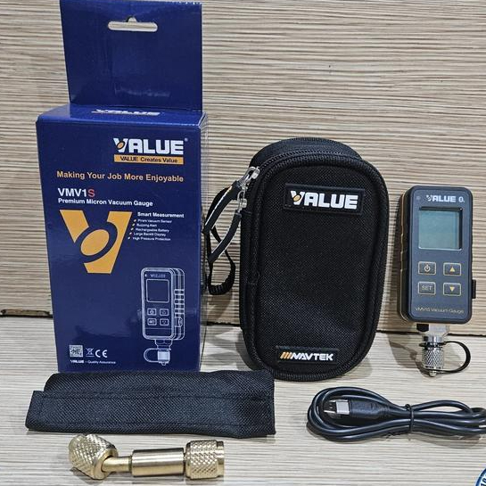 Vacuum Pump Digital Gauge VMV1S / VMV-1S