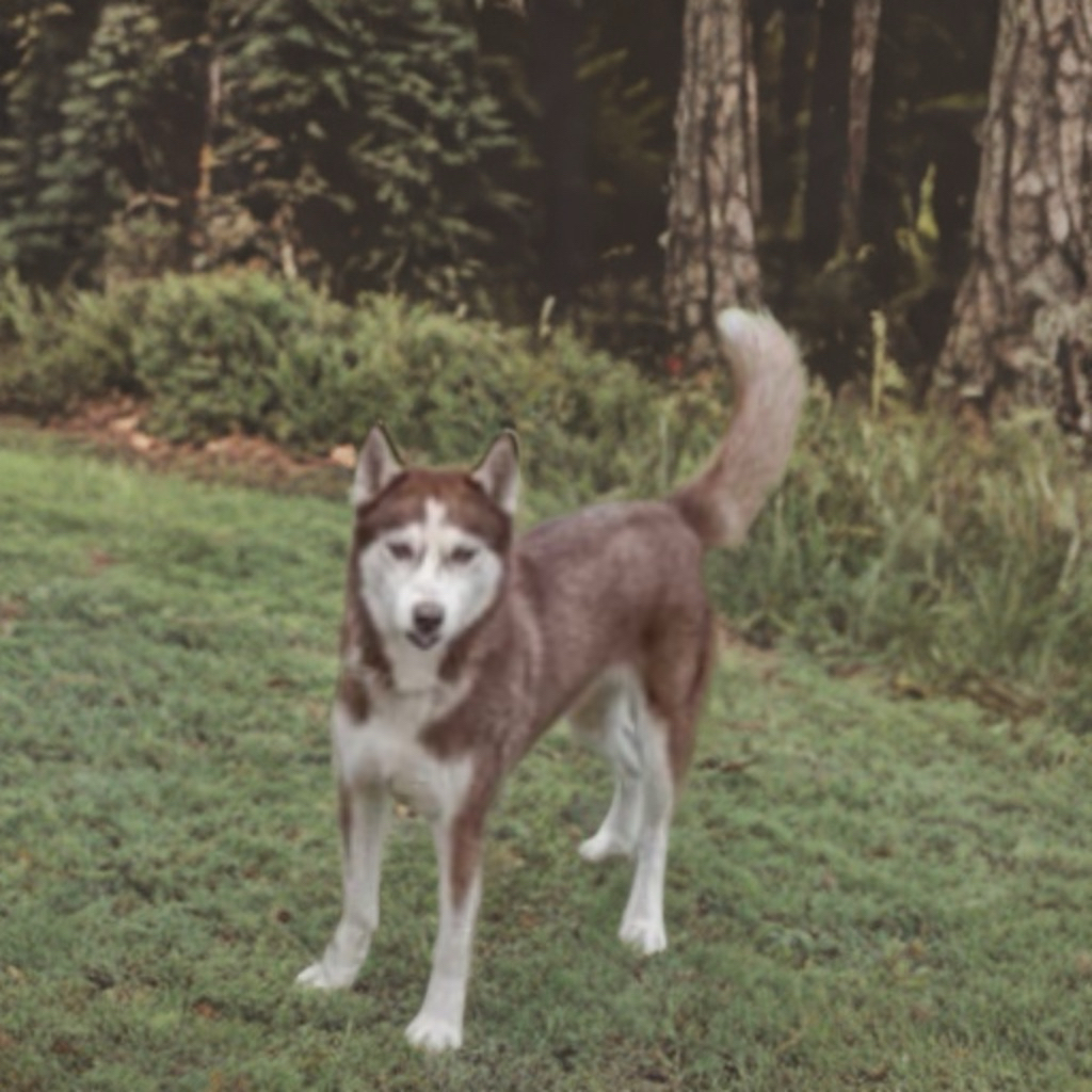 Anjing Siberian Husky Betina usia 2 tahun