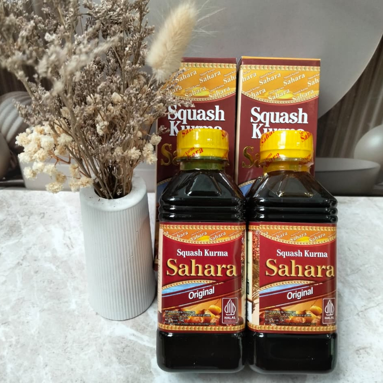 Sari Kurma Original 'Squash Kurma Sahara'  330g