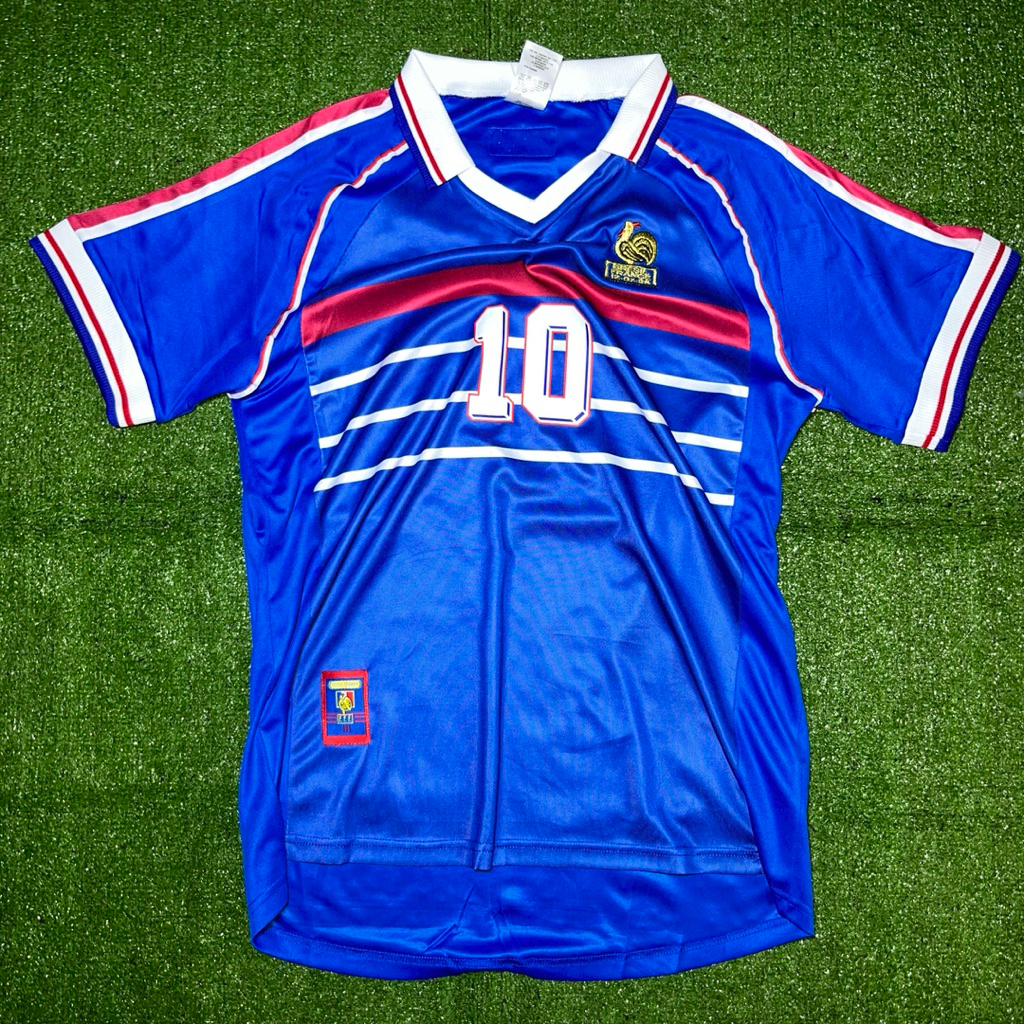 JERSEY BAJU BOLA RETRO KLASIK PRANCIS HOME 1998 NAMESET