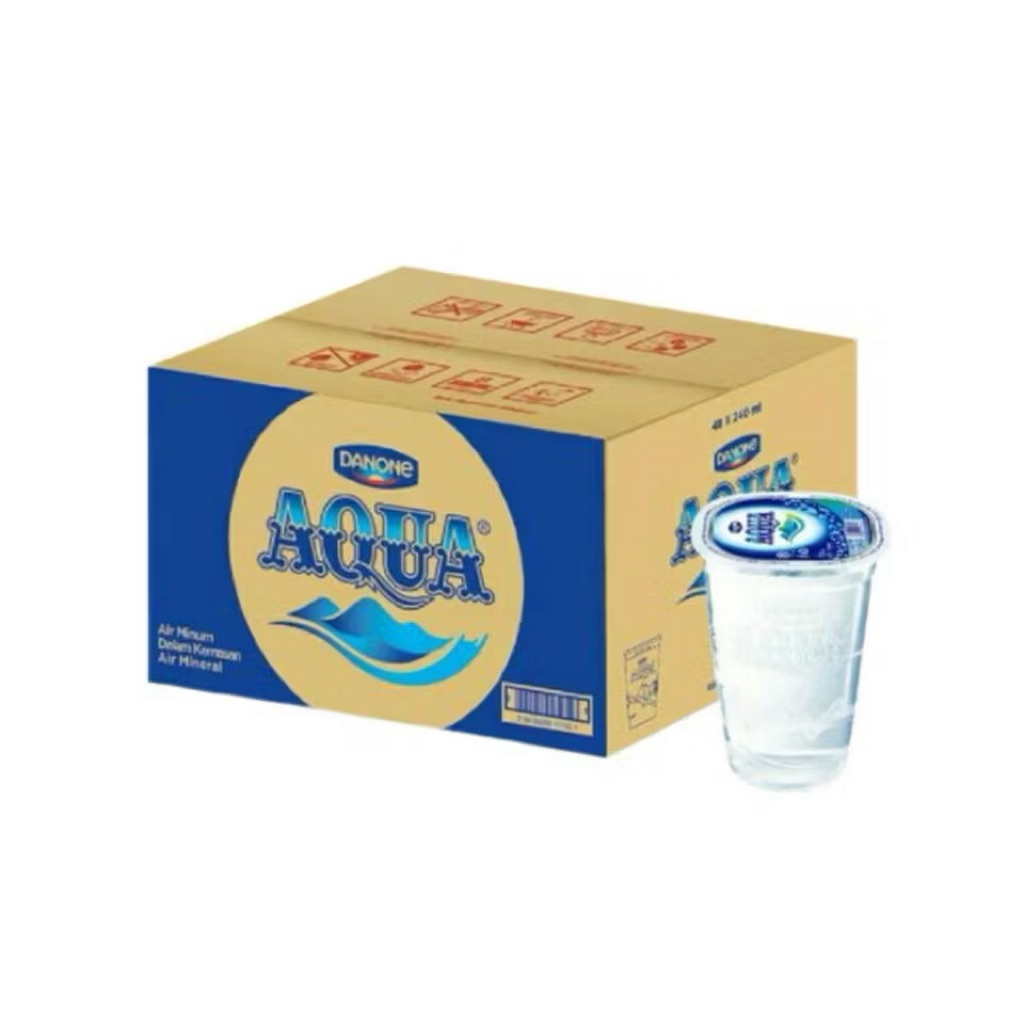 AQUA GELAS 1 DUS 200ml (48gelas)