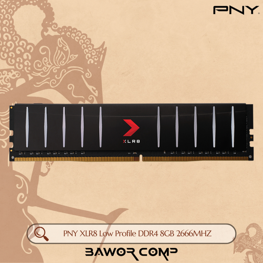 PNY XLR8 Low Profile DDR4 8GB 2666Mhz - Memory Ram 8 GB PC 2666