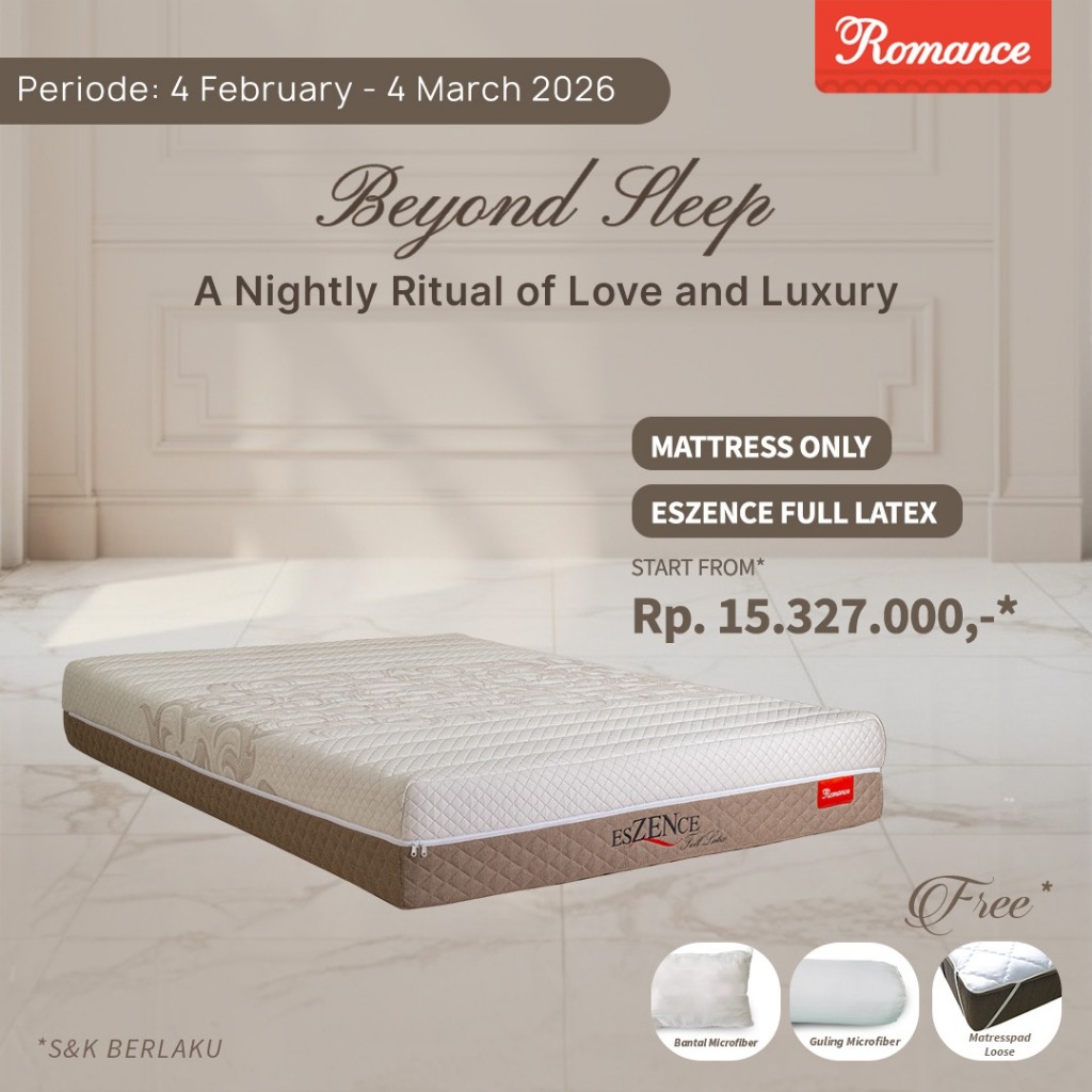 Romance - Kasur Eszence Full Latex (Romance Grosir)