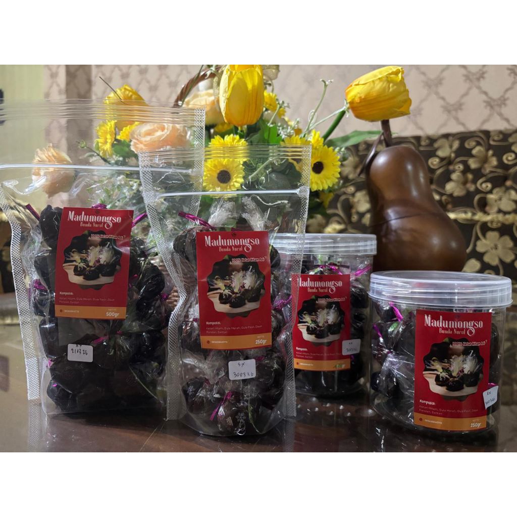 Madumongso Bunda Nurul Khas Ponorogo 100% Ketan hitam asli