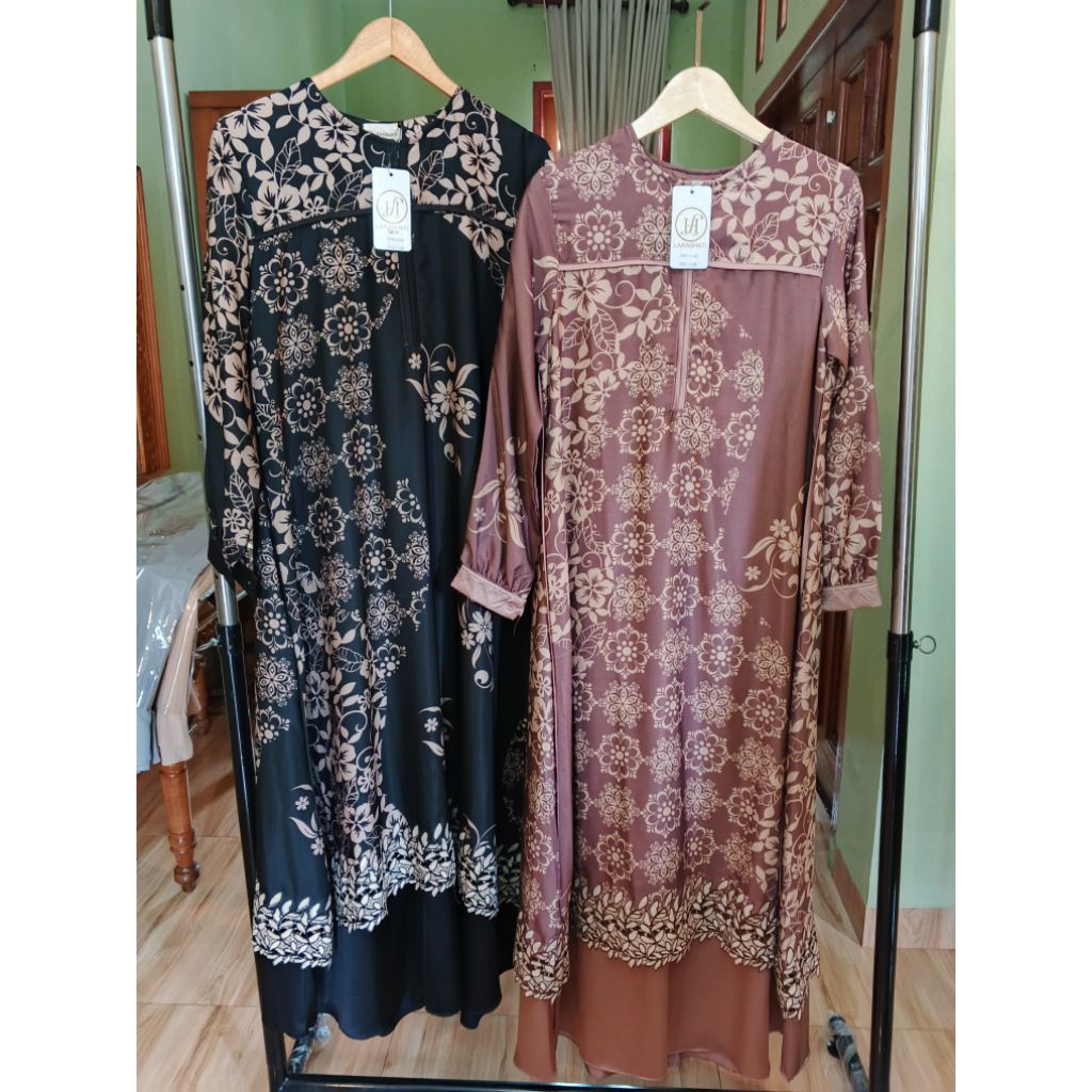 GAMIS KEMBANG SILK SUTRA