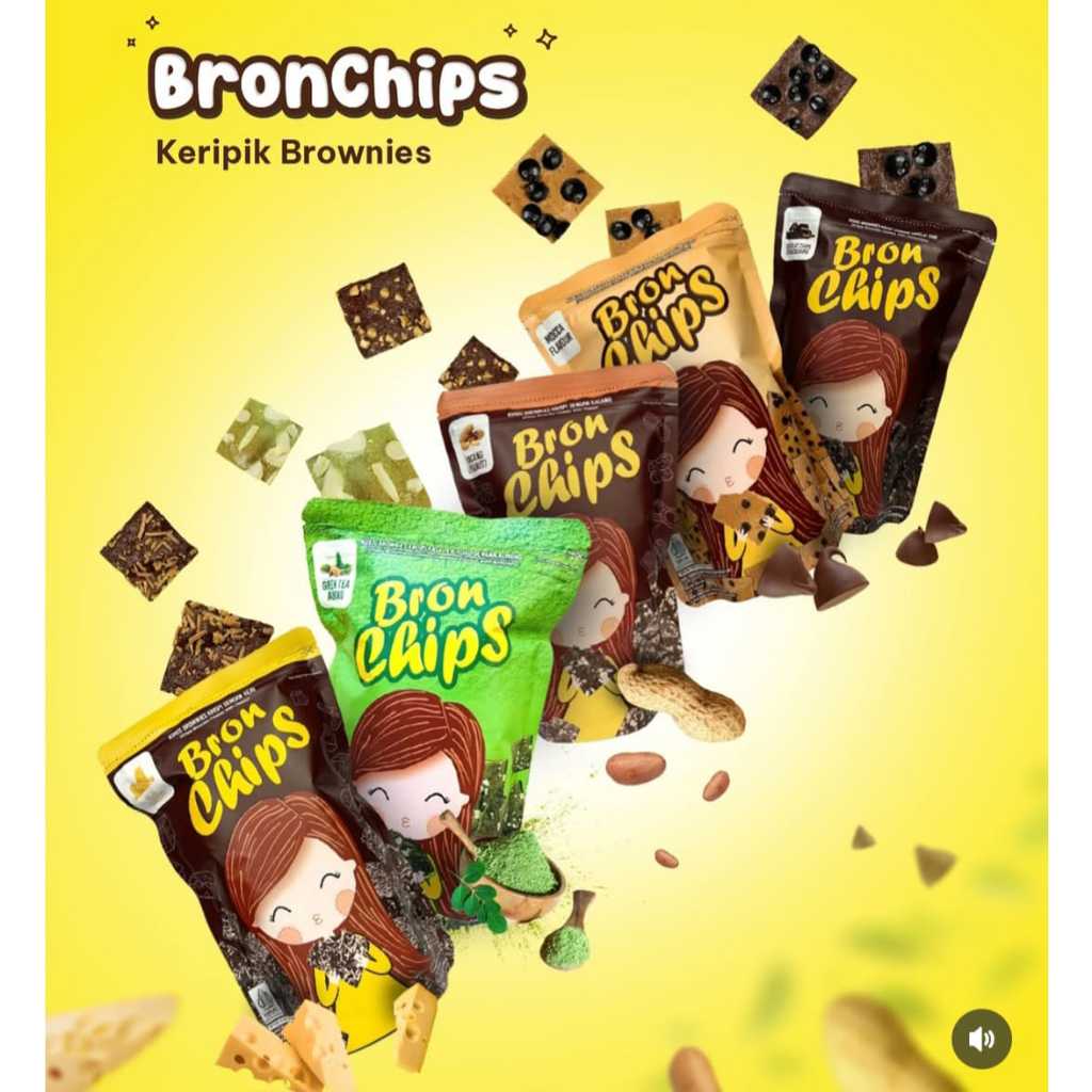 Bronchips Kripik Brownies Crispy