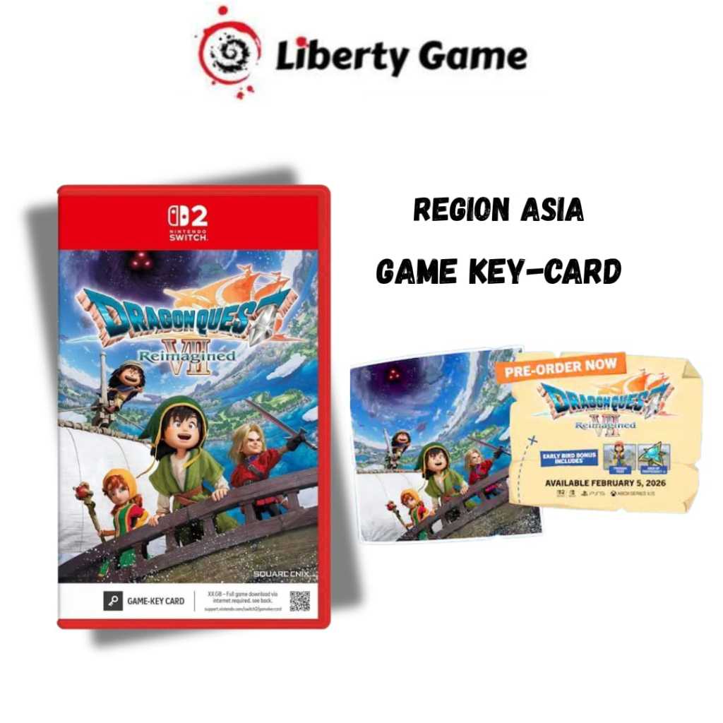 Nintendo Switch 2 Dragon Quest VII Reimagined / Dragon Quest 7 Remake / Dragon Quest 7 Reimagine