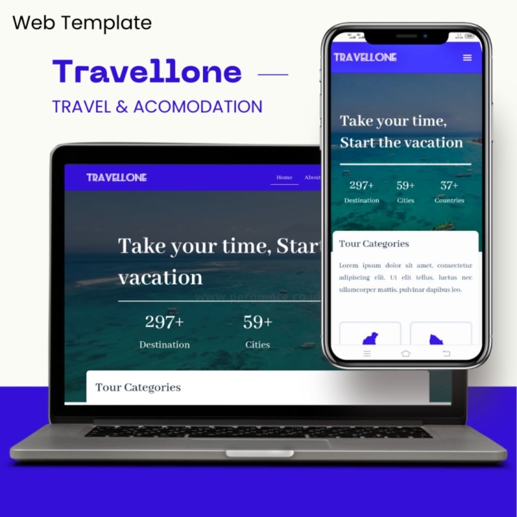 Website Tour & Travel Siap Pakai