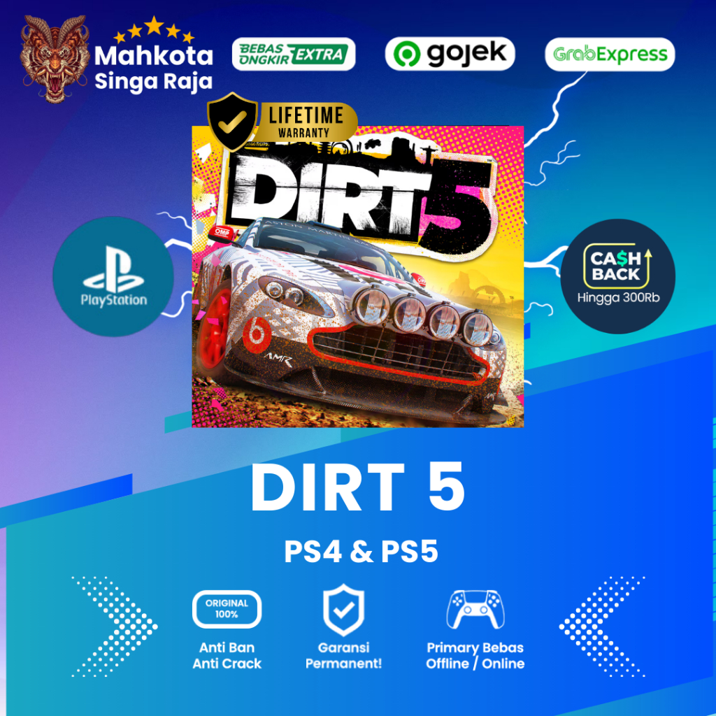 Dirt 5 - for Playstation4 & Playstation5 - PS5 - PS4 - Game