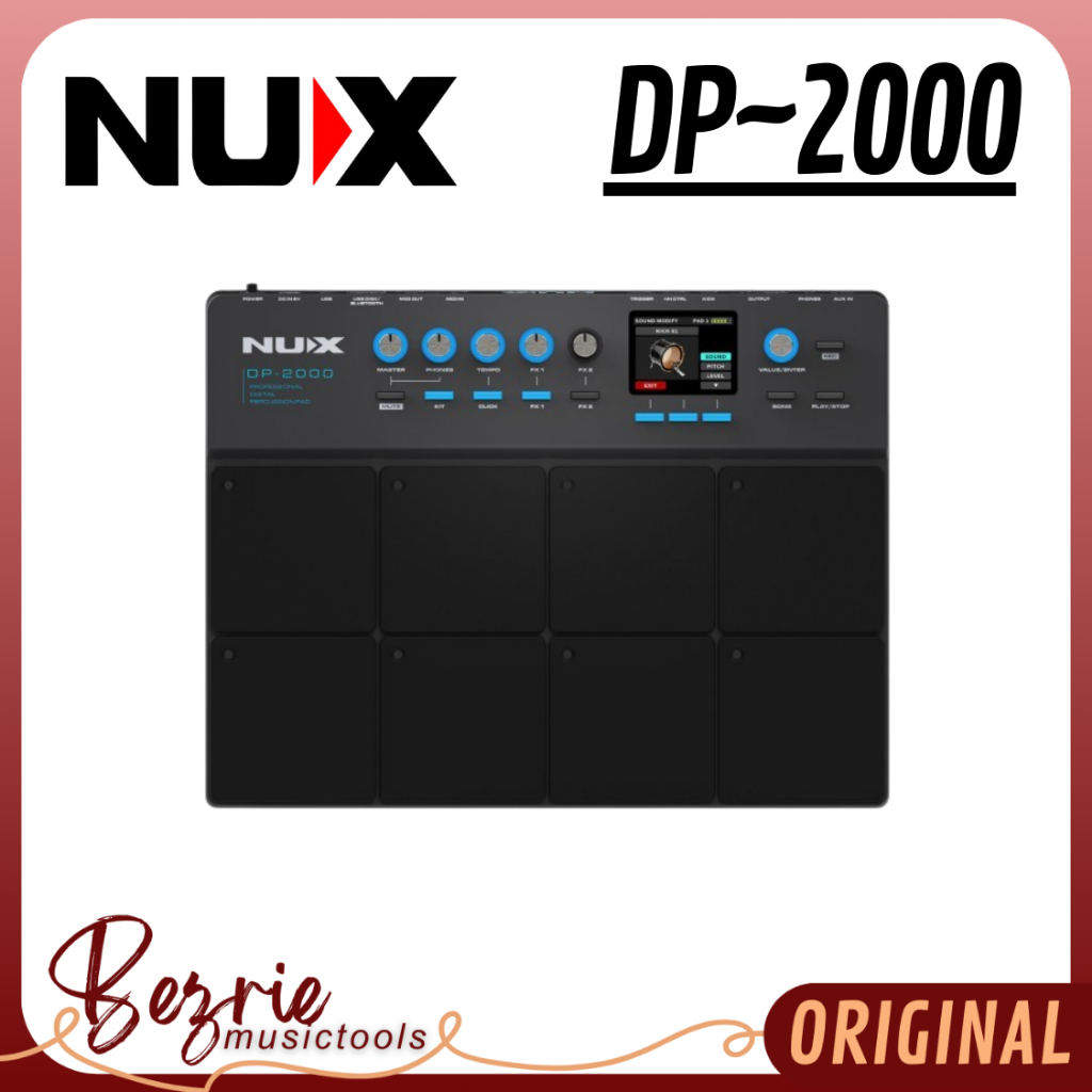 NUX DP-2000 Drum Pad Elektrik Percussion Pad- Nux Drum Pad DP2000