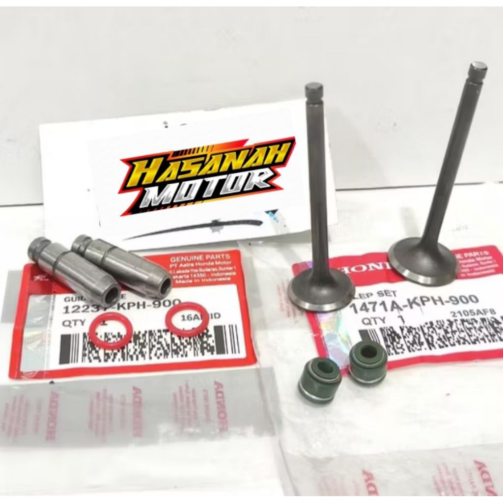 BOSH BOTOL KLEP + KLEP SET + SEAL KLEP KARISMA SUPRA X 125