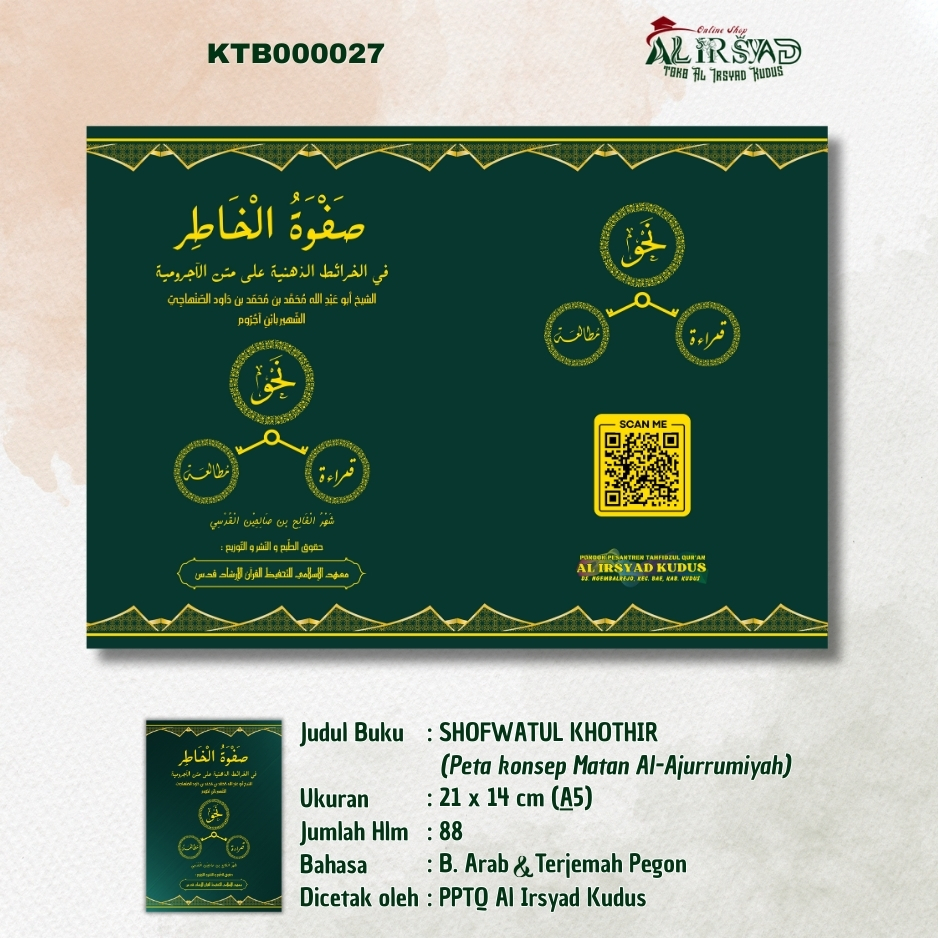 Nahwu Peta Konsep - Kitab Nahwu - Jurumiyah Mind Mapping - Buku Nahwu