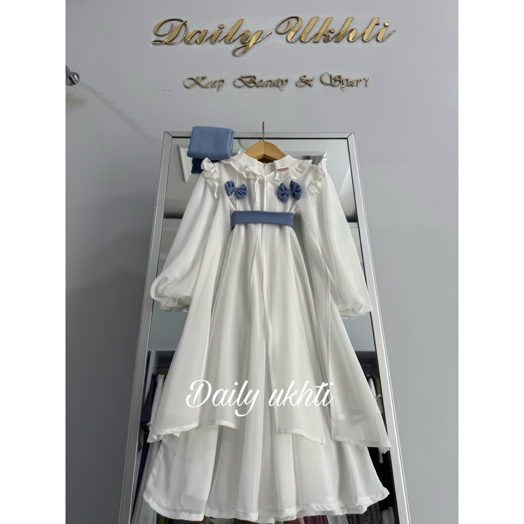 calista anak gamis set hijab by daily ukhti