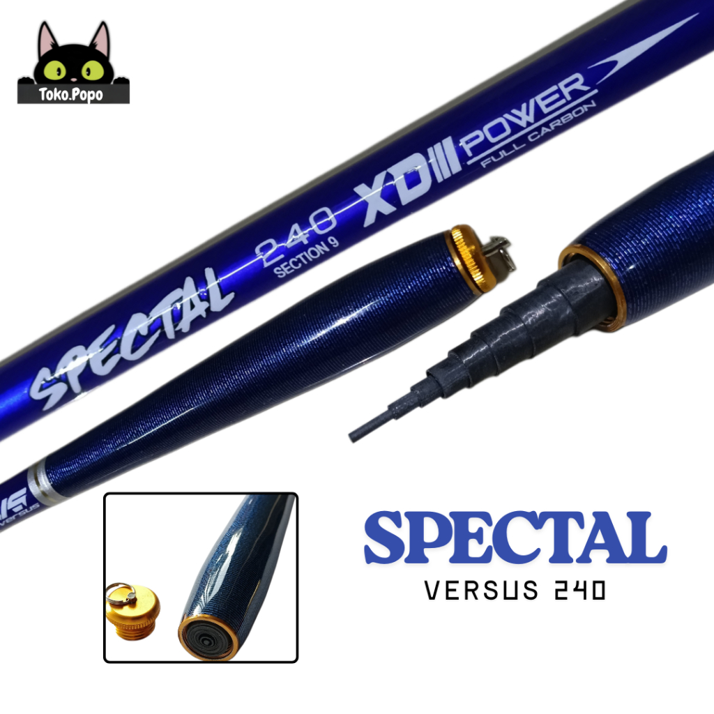 Joran Pancing Tegek Oregon Silincah Ringan Kaku - SPECTAL (Versus 240)