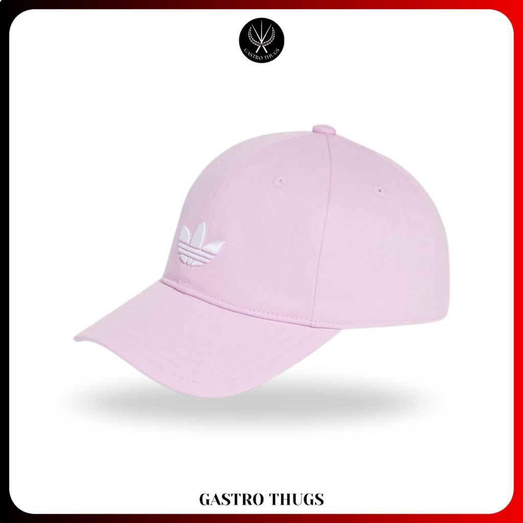 Adidas Adicolor Classic Trefoil Baseball Caps Purple 100% Originals