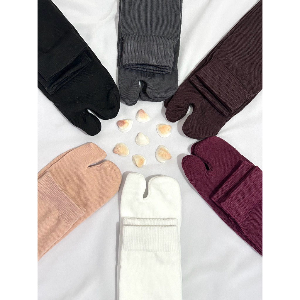 Kaos kaki jempol panjang selutut - kaos kaki muslimah | kaus kaki - kaos kaki jempol - kaos kaki war