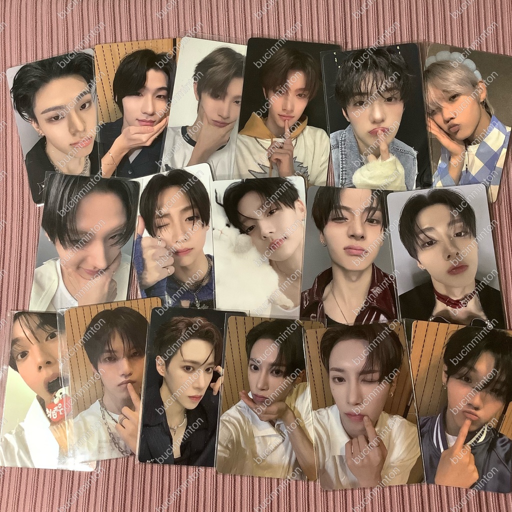 Photocard Boys Planet II  After; Journey Lee Sangwon Lee Leo Zhang Jiahao Arno Junmin Kang Woojin Ni