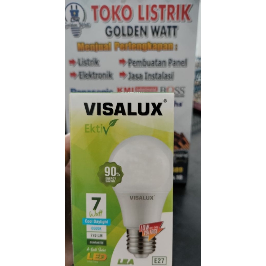 Lampu Visalux 7Watt / VISALUX LEA 7Watt/ Lampu Visalux 7 Watt A- Bulb Series LED Lighting
