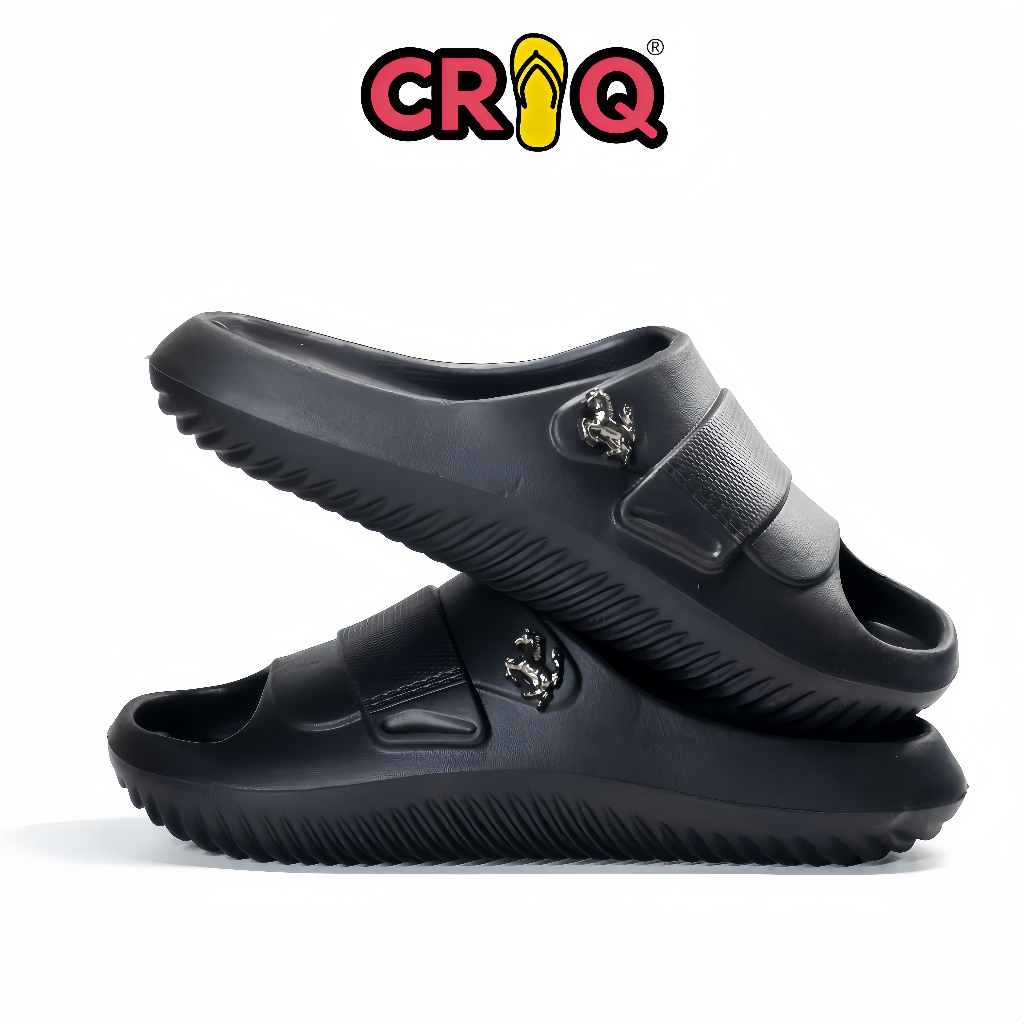 CRIQ-Sandal Pria 2026 Jelly Karet Baru Dewasa Pria Sandal Pria  39-44