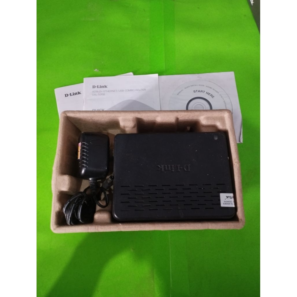 D-LINK DSL-526B ADLS2/2+ MODEM ROUTER